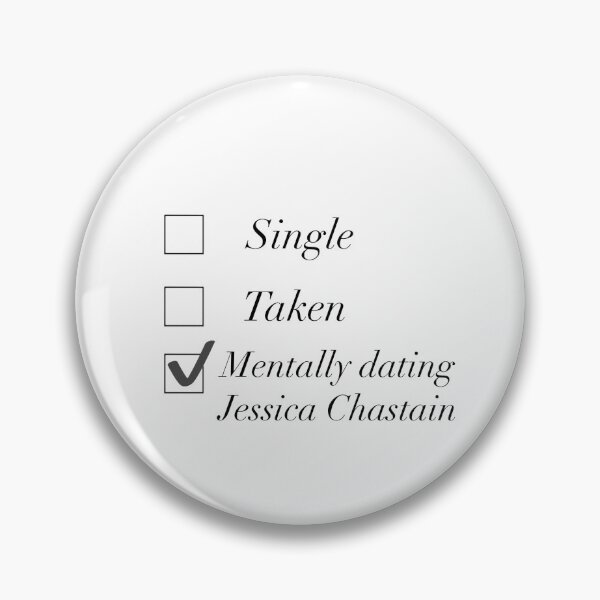 Item preview, Mentally Dating - Jessica Chastain  designed and sold by bookishxxxlover.