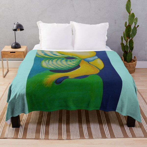 Item preview, Parakeet Abstract designed and sold by NemahaHillArts.
