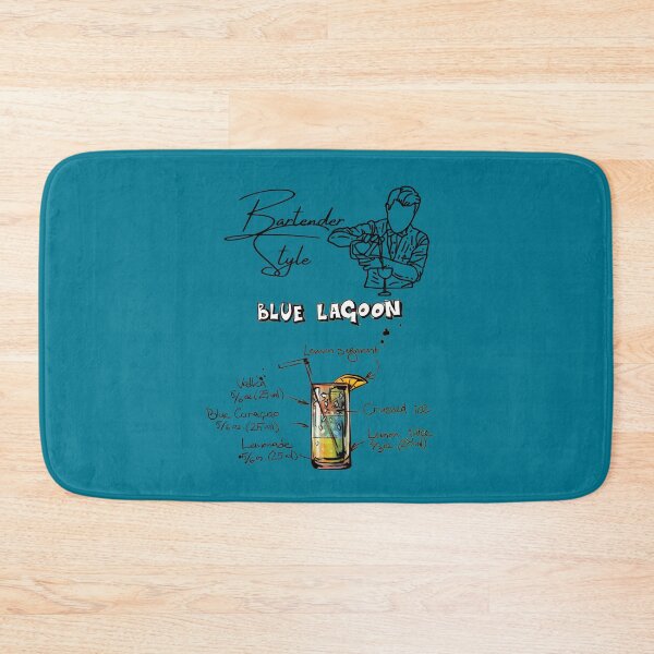 Item preview, Bartender Style Blue Lagoon (Blue Version) designed and sold by albix81.
