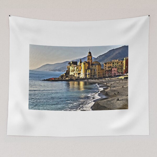 Item preview, Camogli digital art from my photo designed and sold by pietrofoto.