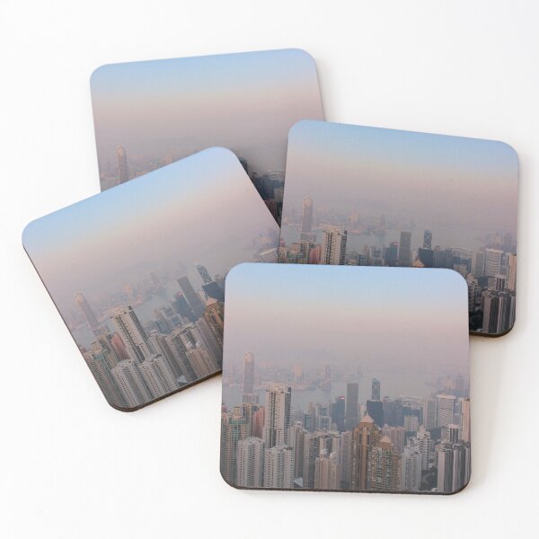 Item preview, Pastel Hong Kong Skyline designed and sold by Bryony Rose.