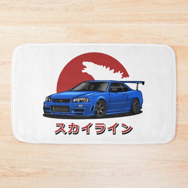 Item preview, Skyline GTR R-34 (Blue) designed and sold by JioojiProject.