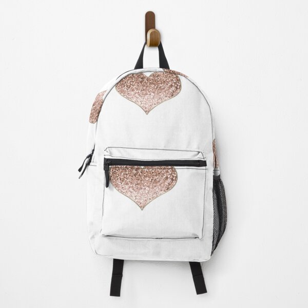 Item preview, Heart - rose gold glitter designed and sold by RoseAesthetic.