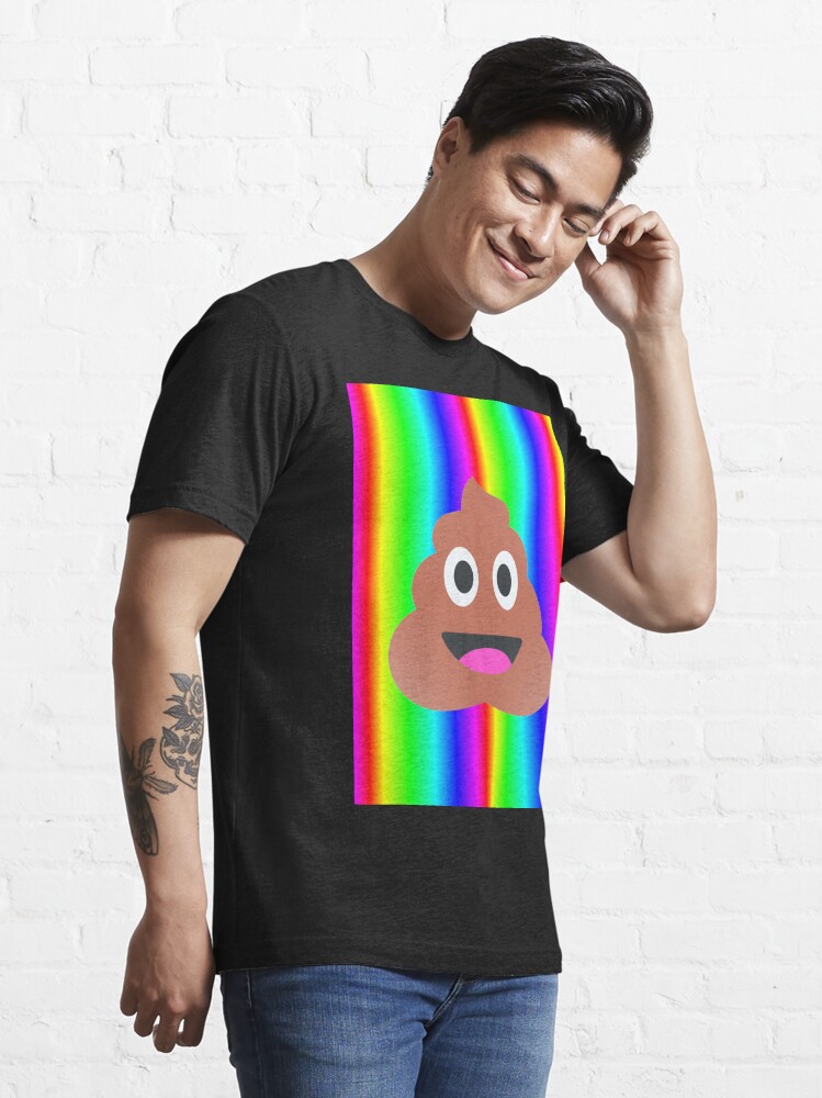  Poop In Rainbow Emoji Fashion Women's Classic