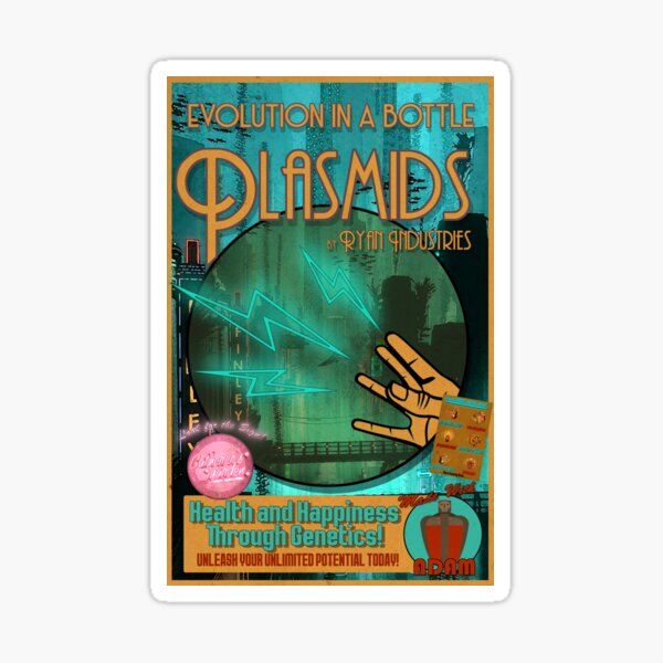 Item preview, Bioshock Plasmids Advertisement designed and sold by Punchitgraphics.
