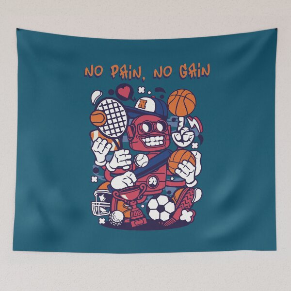 Item preview, No pain, no gain designed and sold by marina63.