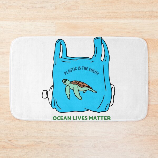 Item preview, Plastic pollution harms lives designed and sold by GreenPlanet21.