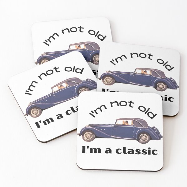 Item preview,  I'm not Old i'm a Classic - Fun Car Quote designed and sold by BitsndPieces.