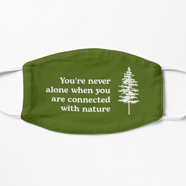 Connected with Nature Flat Mask