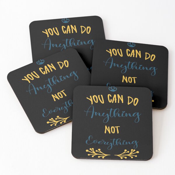 Item preview, You can do anything not everything Motivation Gift designed and sold by OMCreative.