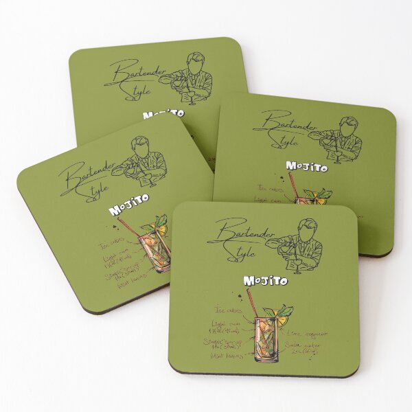 Item preview, Bartender Style Mojito (Green Version) designed and sold by albix81.