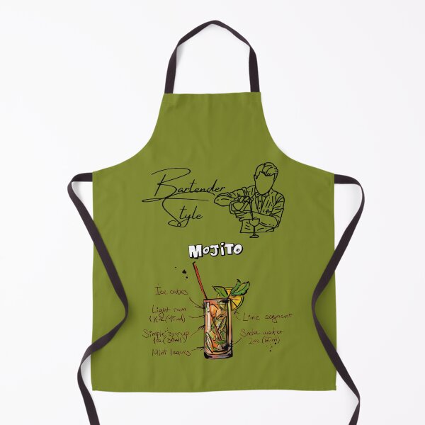 Item preview, Bartender Style Mojito (Green Version) designed and sold by albix81.