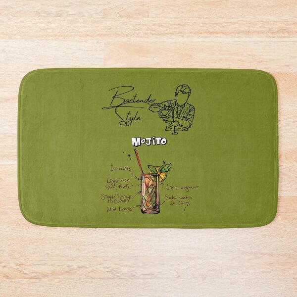 Item preview, Bartender Style Mojito (Green Version) designed and sold by albix81.