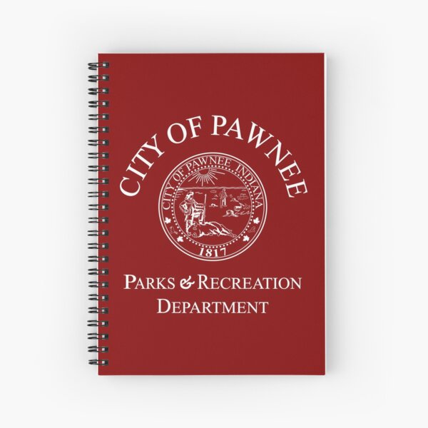 Parks and Recreation Leslie Knope Ron Swanson - Professional Quality Graphics Spiral Notebook