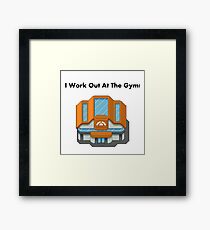 Pokemon Gym Framed Print