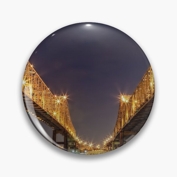 Item preview, Crescent City Bridge Panorama designed and sold by Kay Brewer.