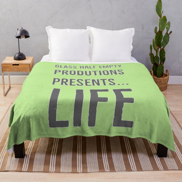 Item preview, Glass half empty produtions presents... Life designed and sold by OkGuys.