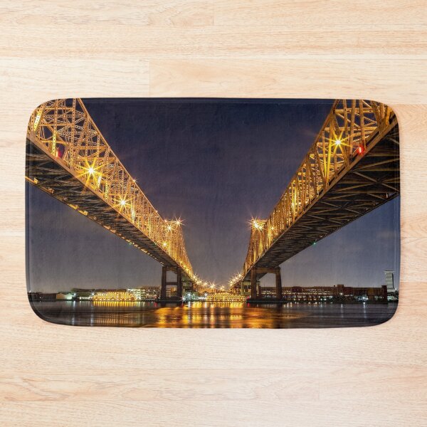 Item preview, Crescent City Bridge Panorama designed and sold by Kay Brewer.