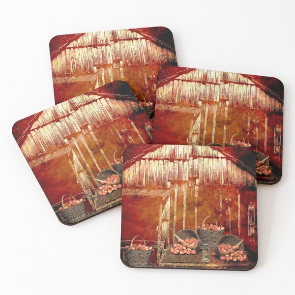 Item preview, HARVEST TIME AT THE OLE APPLE BARN designed and sold by Tammera.