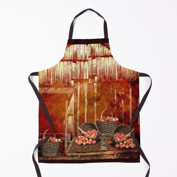 Item preview, HARVEST TIME AT THE OLE APPLE BARN designed and sold by Tammera.