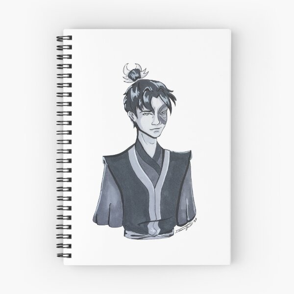 Item preview, Zuko black & white illustration  designed and sold by Illeana Yanez-Pastor.