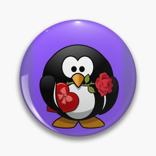 Item preview, Totally in Love Penguin designed and sold by WildingClan.
