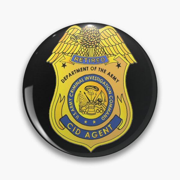Item preview, Large CID Retired Badge designed and sold by 2feathersArt.