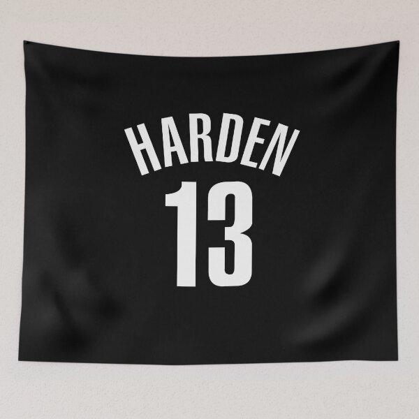 Item preview, James Harden Nets Jersey - Black designed and sold by djstagge.