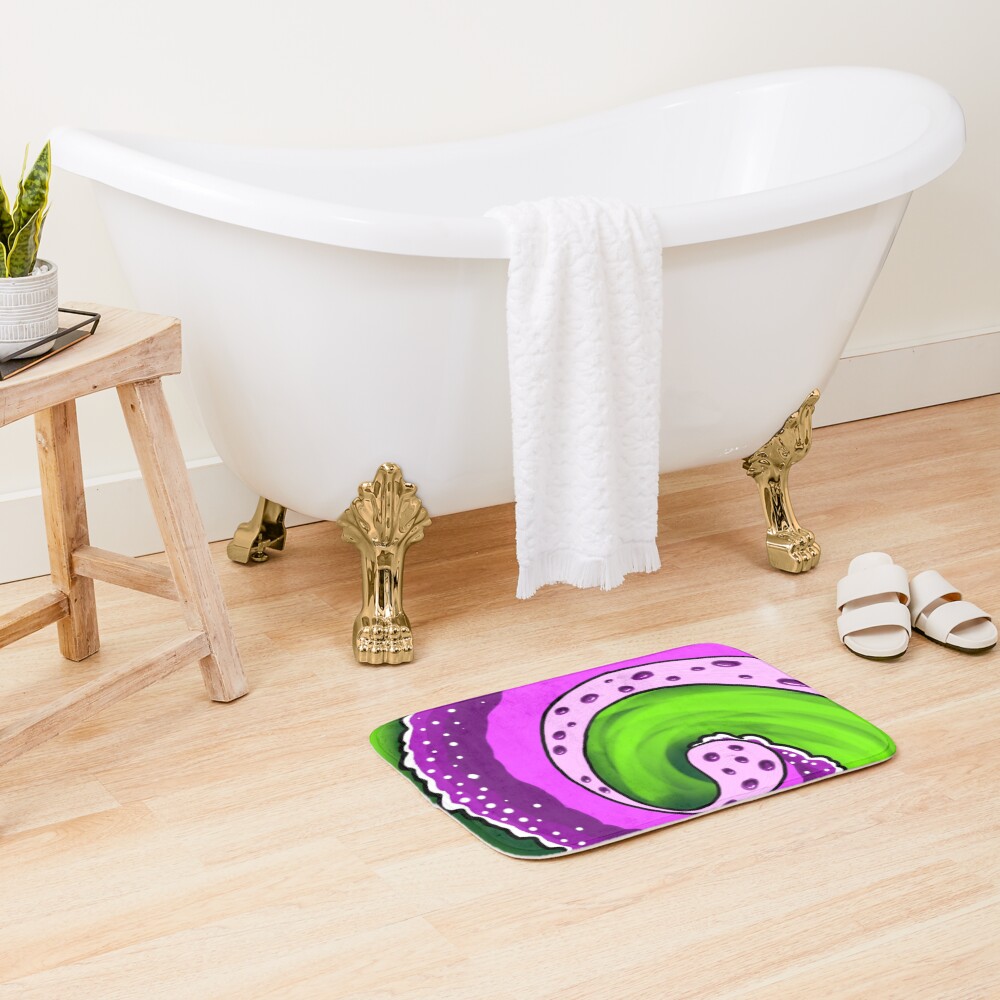 Item preview, Bath Mat designed and sold by Inksplosive.