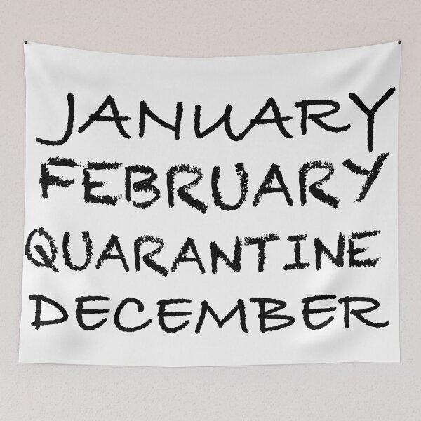 Item preview, January February Quarantine December designed and sold by Englishmistress.