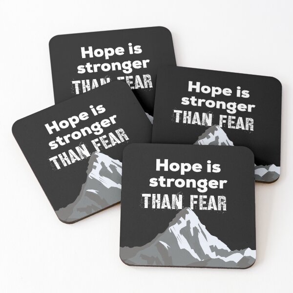 Item preview, Hope Is Stronger Than Fear designed and sold by UncleStuScience.