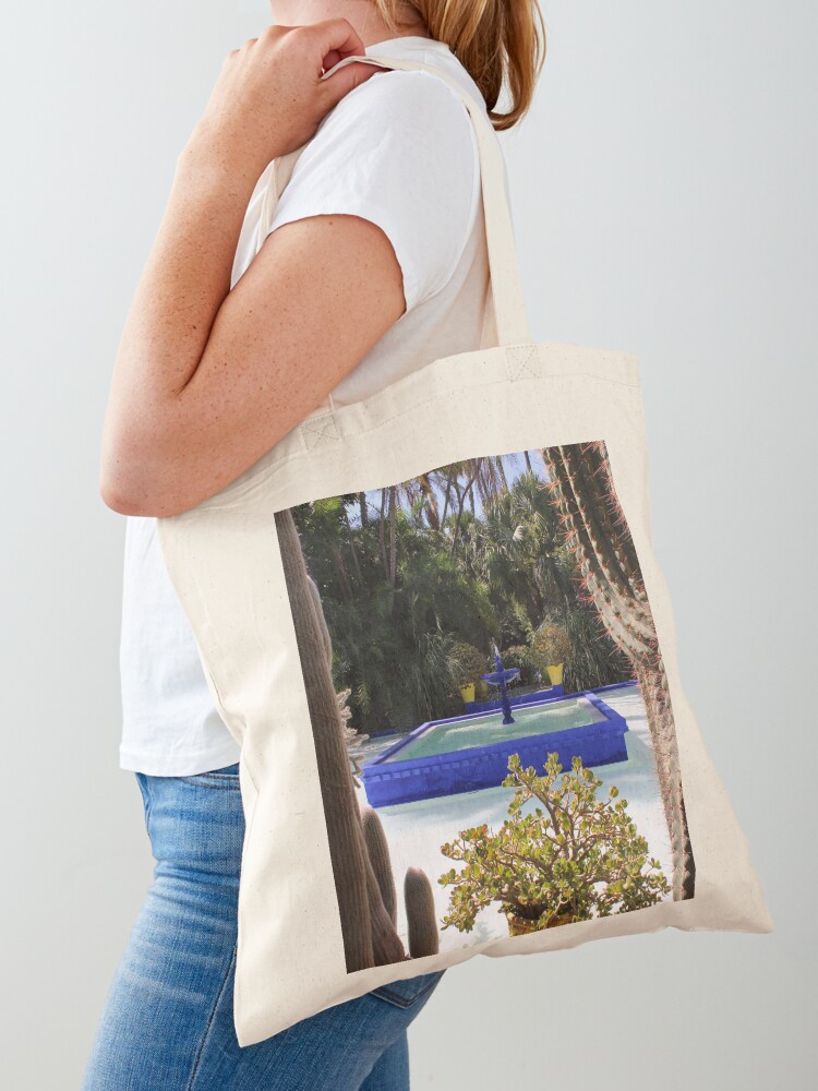 Jardin Majorelle - YSL Gardens in Marrakech, Morocco Tote Bag for Sale by  Bryony Rose