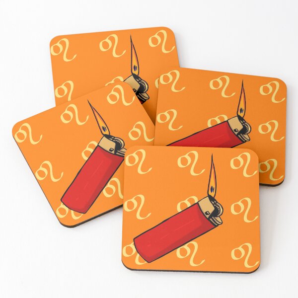 Item preview, Leo Elemental Lighter (Fire)  designed and sold by wasabipuke.