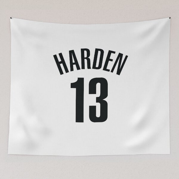 Item preview, James Harden Nets Jersey - White designed and sold by djstagge.