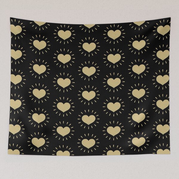 Item preview, Golden heart with rays designed and sold by un-artiges.