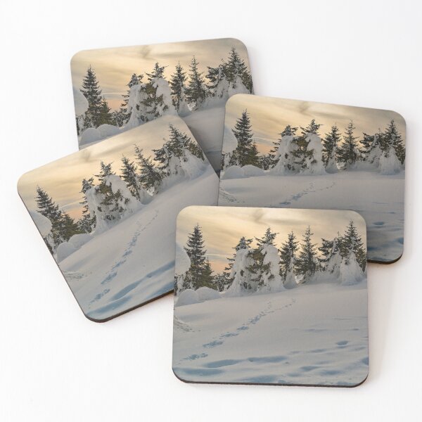 Item preview, winter touch in a forest designed and sold by SzendeB.