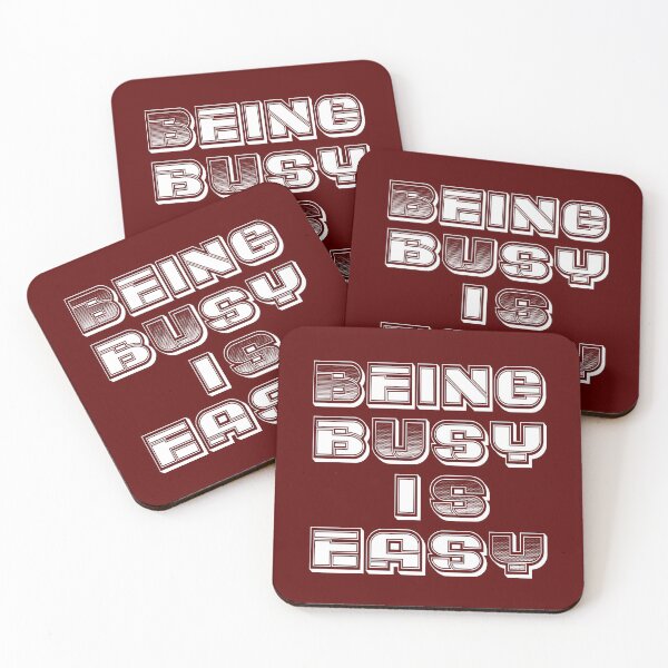Item preview, Being Busy is Easy 2 designed and sold by emhoteb.