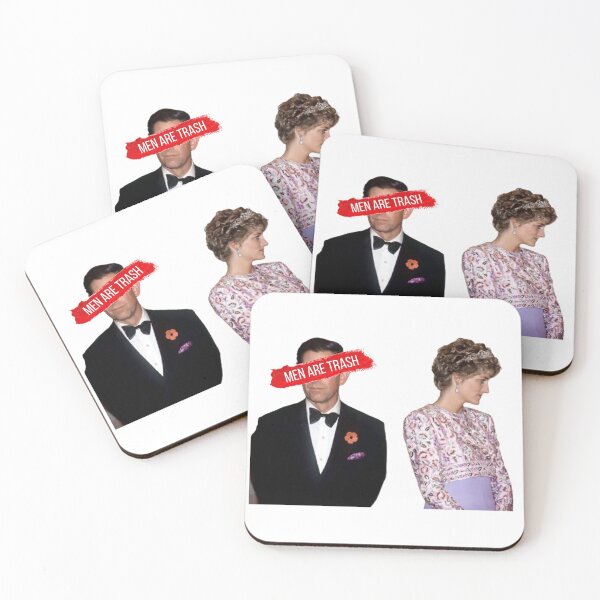 Item preview, Men Are Trash Charles and Diana designed and sold by chrisevanswife.