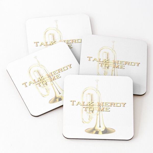 Item preview, Talk Nerdy To Me - Mellophone designed and sold by BandMomDesigns.