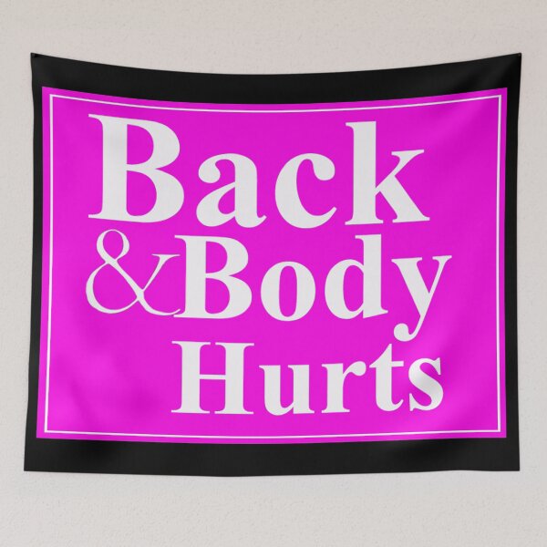 Item preview,  Great Back and body hurts t-shirts designed and sold by najwamaya38.