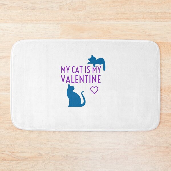 Item preview, My cat is my valentine designed and sold by Gingatoo.
