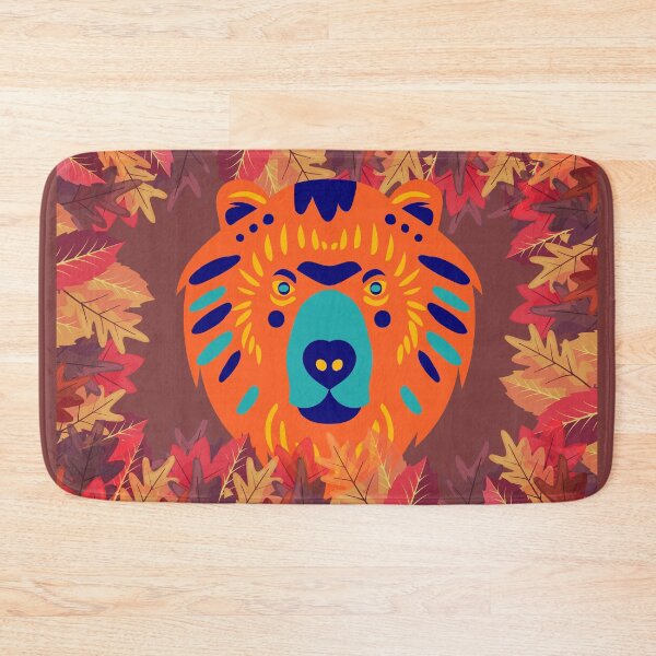 Item preview, Detailed Vibrant Bear Head designed and sold by 1ALPHA.