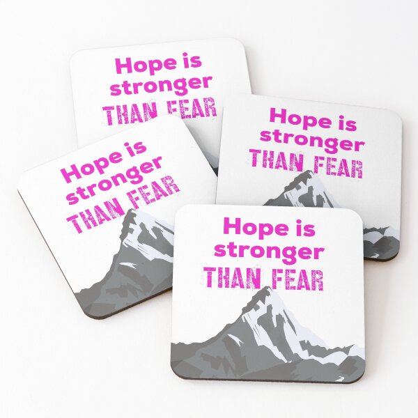 Item preview, Hope Is Stronger Than Fear designed and sold by UncleStuScience.