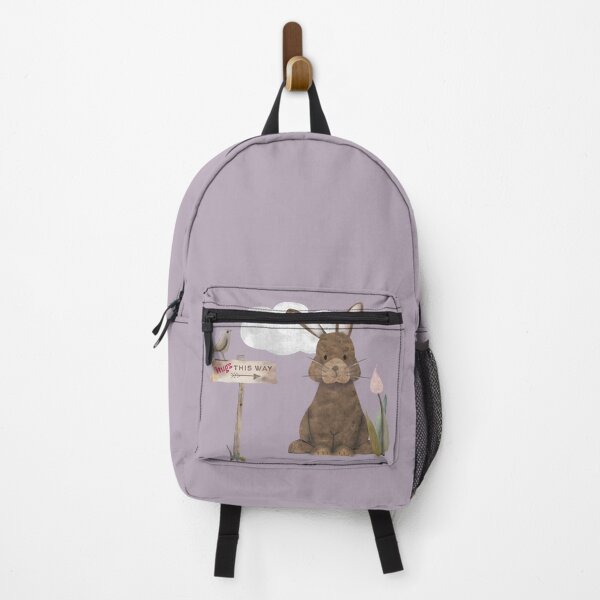 Item preview, Send a hug because I miss you. Adorable watercolor rabbit illustration designed and sold by Caroline Laursen.