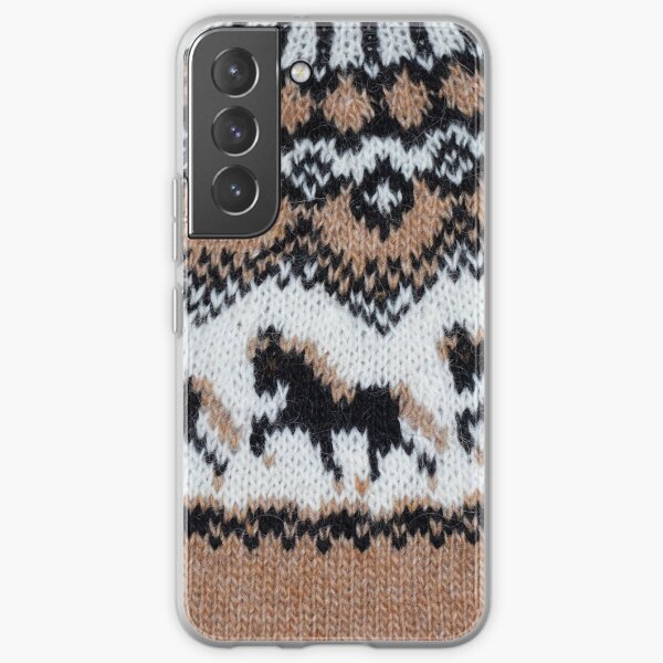 Icelandic sweater pattern - Tolt II Samsung Galaxy Soft Case