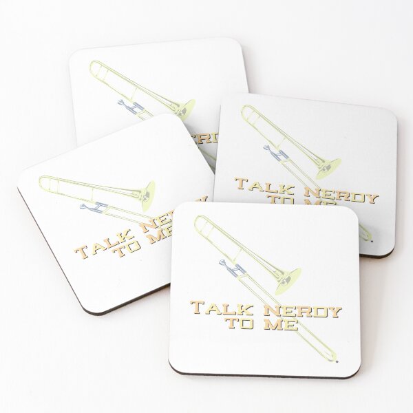 Item preview, Talk Nerdy To Me - Trombone designed and sold by BandMomDesigns.