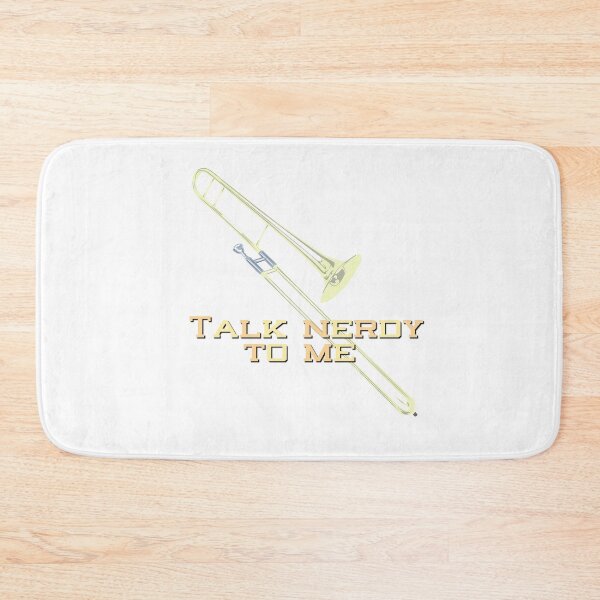 Item preview, Talk Nerdy To Me - Trombone designed and sold by BandMomDesigns.