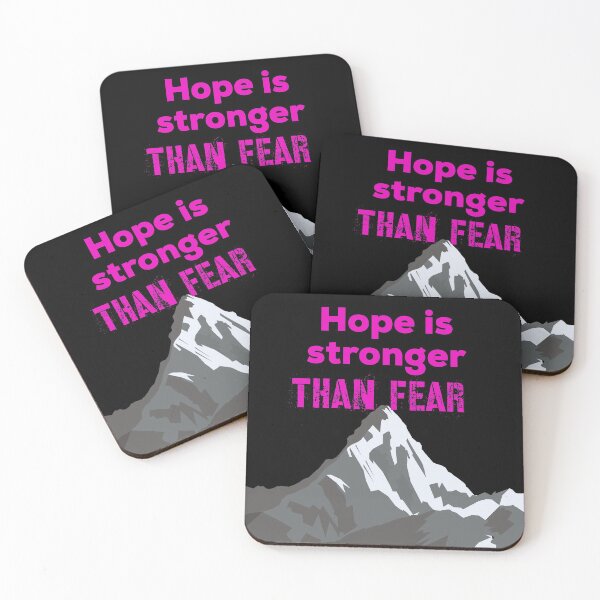 Item preview, Hope Is Stronger Than Fear designed and sold by UncleStuScience.