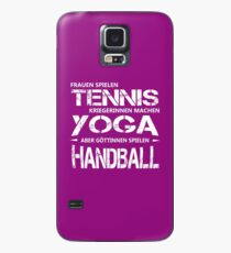 Funda/vinilo para Samsung Galaxy Diosas juegan balonmano