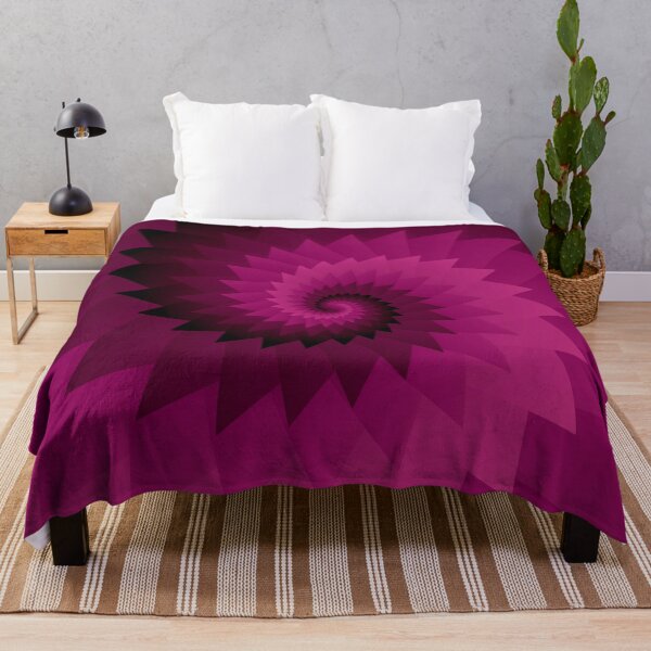 Item preview, Pink gradient spiral pattern designed and sold by myseptember18th.